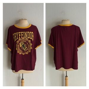Old Navy Harry Potter Gryffindor ringer tee